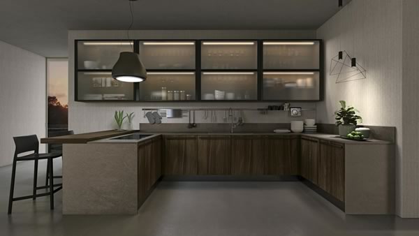 Contemporary Kitchen 013